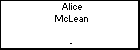 Alice McLean