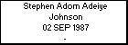 Stephen Adom Adeiye Johnson
