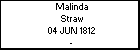 Malinda Straw